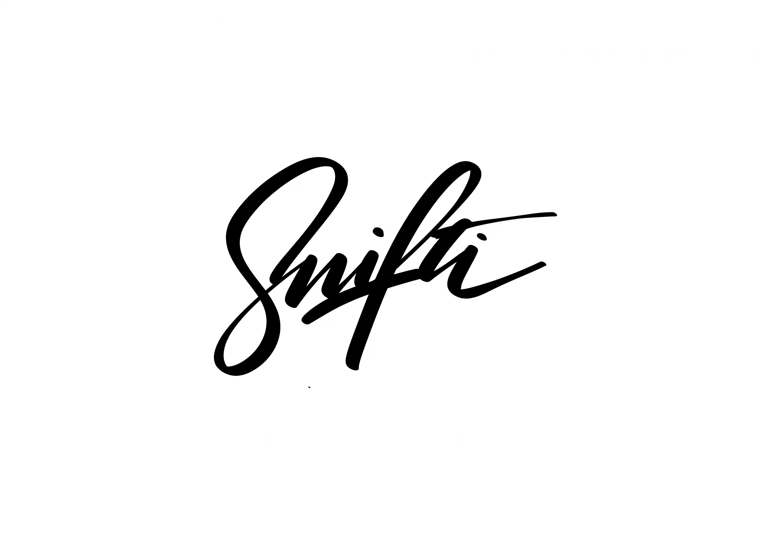 handwritten signature logo V1 scaled